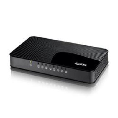 Zyxel GS108S 8-Port Desktop Gigabit Ethernet Media Switch